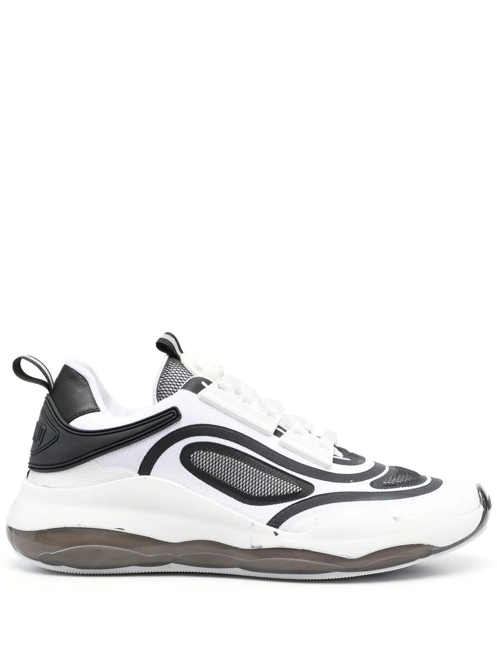 Moschino low-top lace-up sneakers