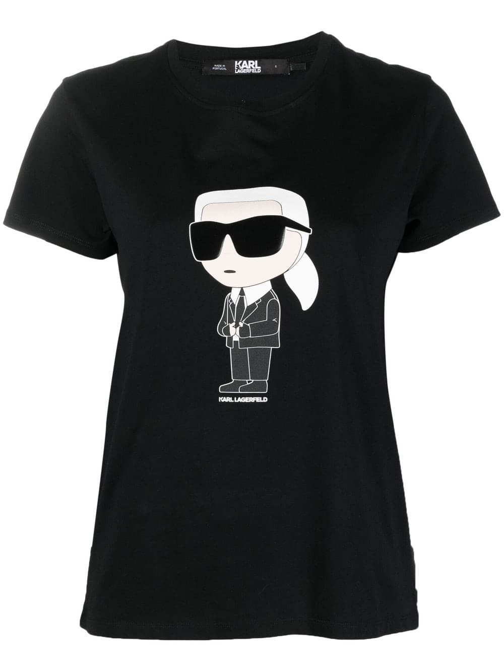 Karl Lagerfeld Ikonik organic-cotton T-shirt