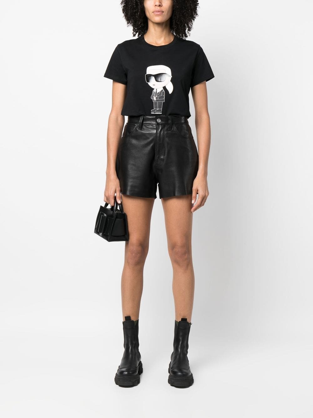 Karl Lagerfeld Ikonik organic-cotton T-shirt - Image 2