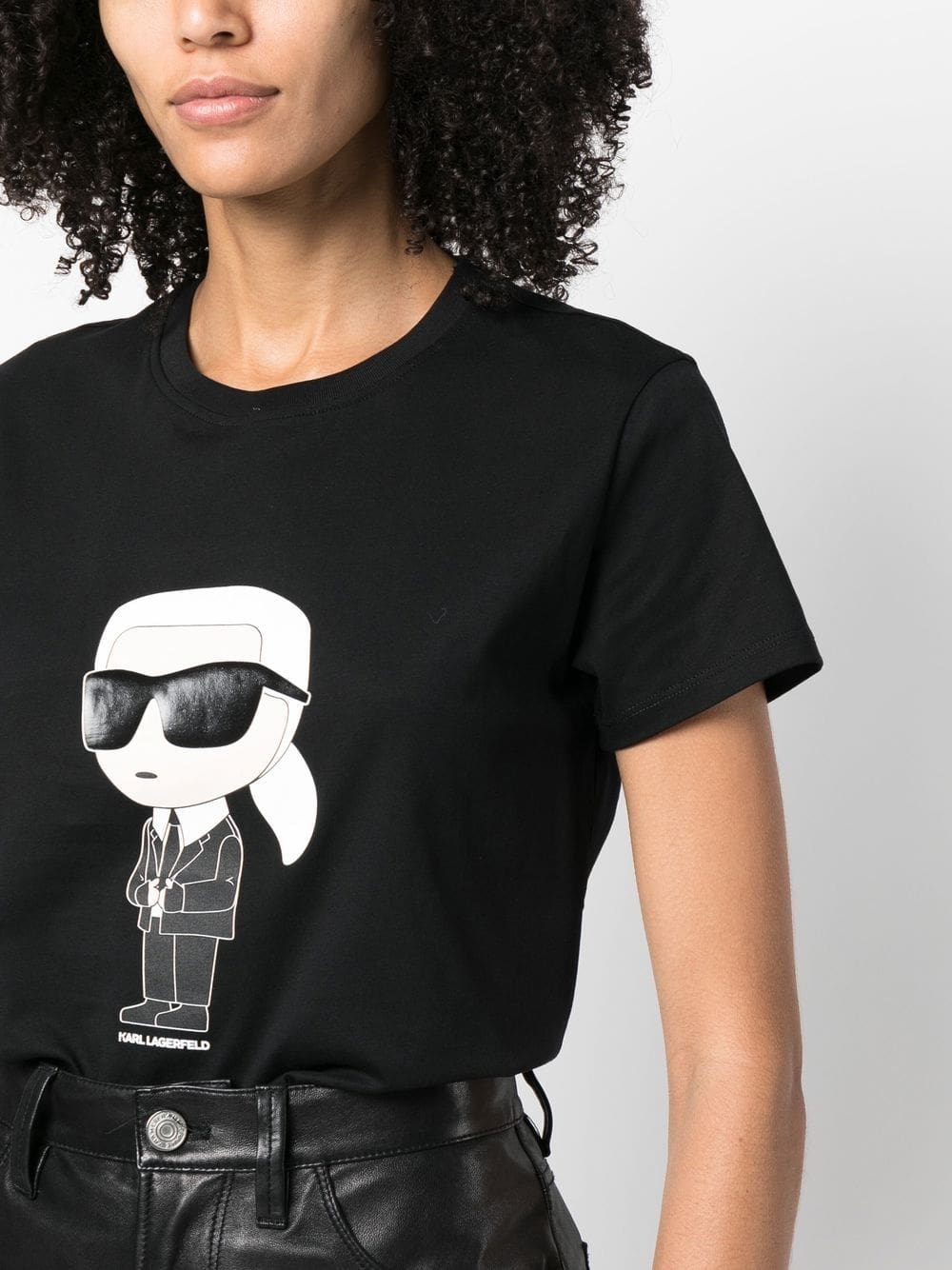Karl Lagerfeld Ikonik organic-cotton T-shirt - Image 5
