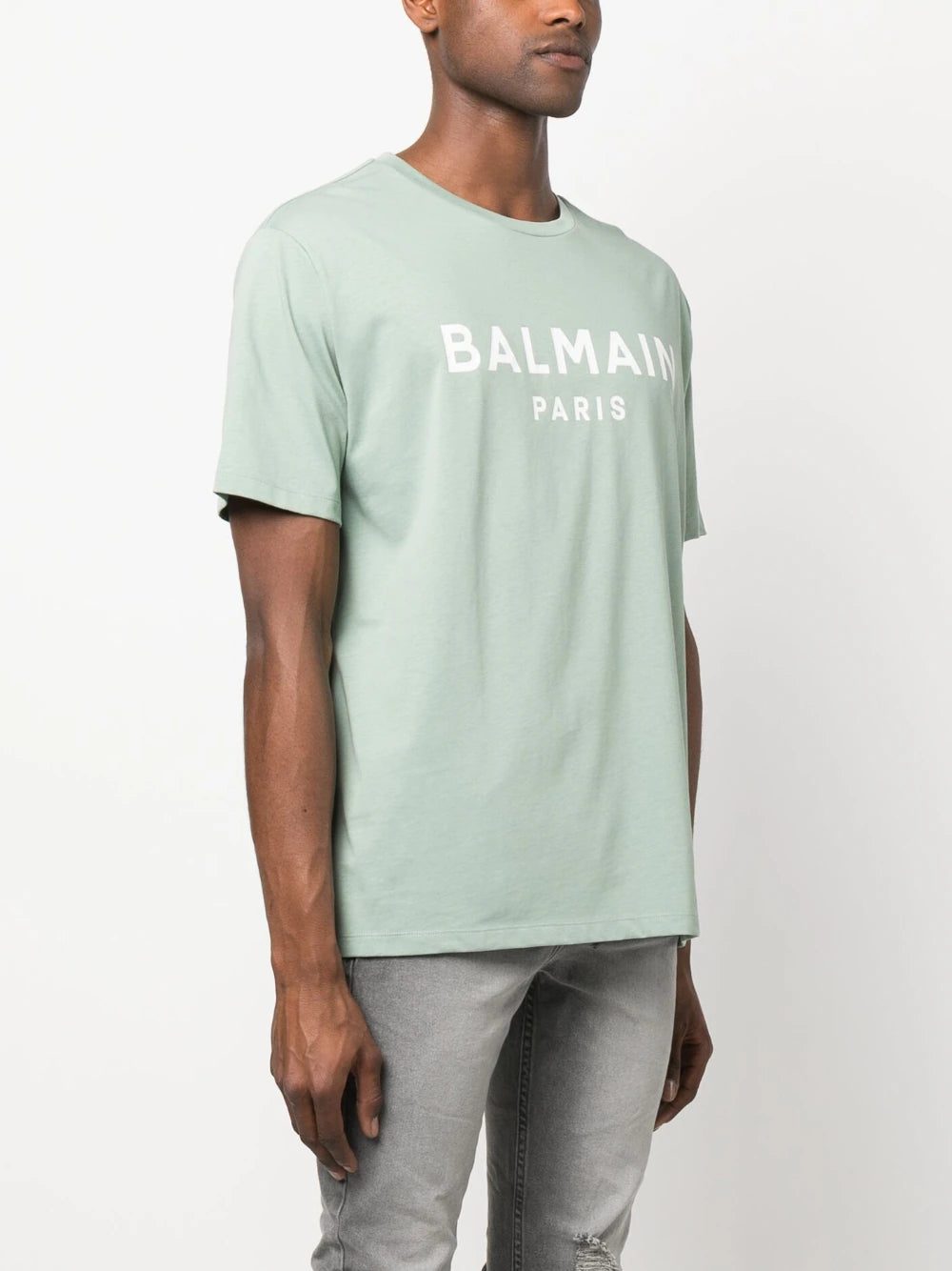 Balmain logo-print cotton T-shirt - Image 3
