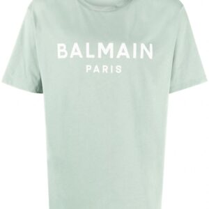 Balmain  logo-print cotton T-shirt