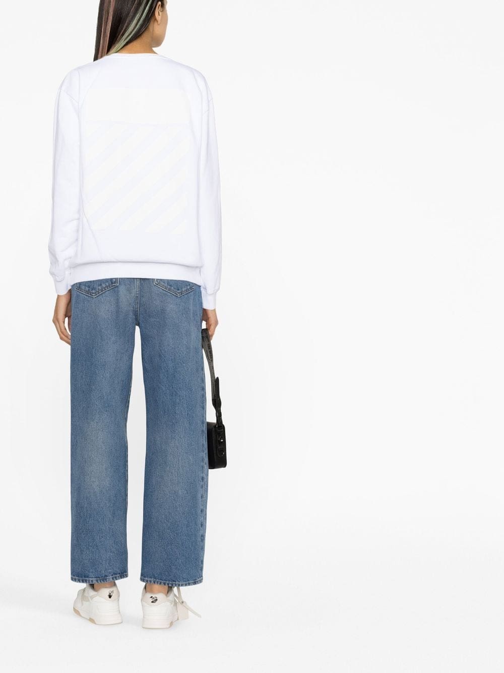 Off-White Diag-stripe print sweatshirt - Image 4