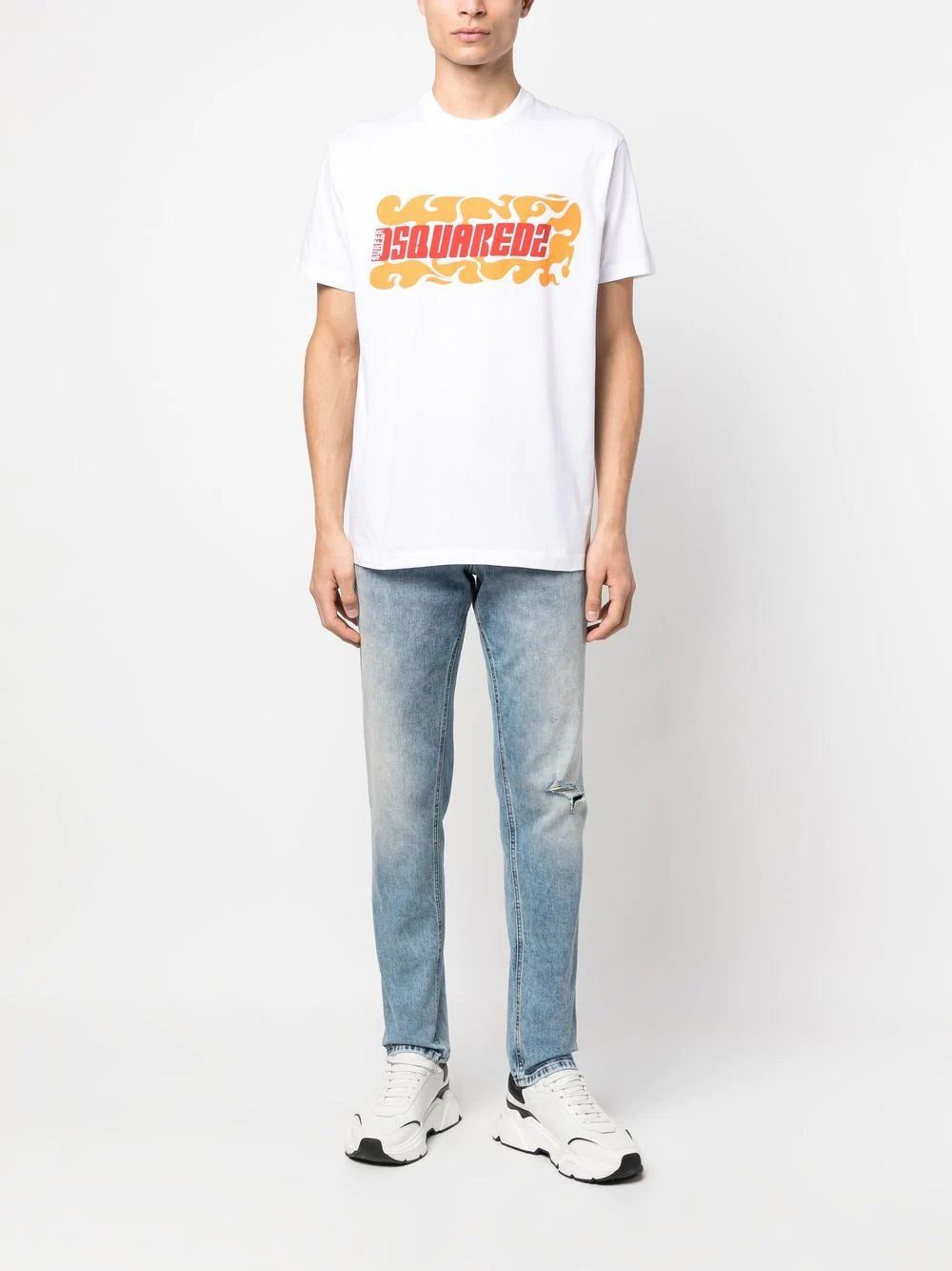 Dsquared2 logo-print cotton T-shirt - Image 2