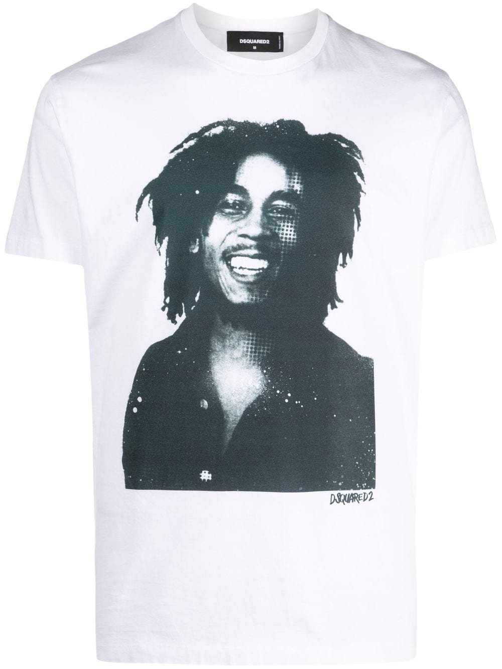Dsquared2 Bob Marley quote t-shirt