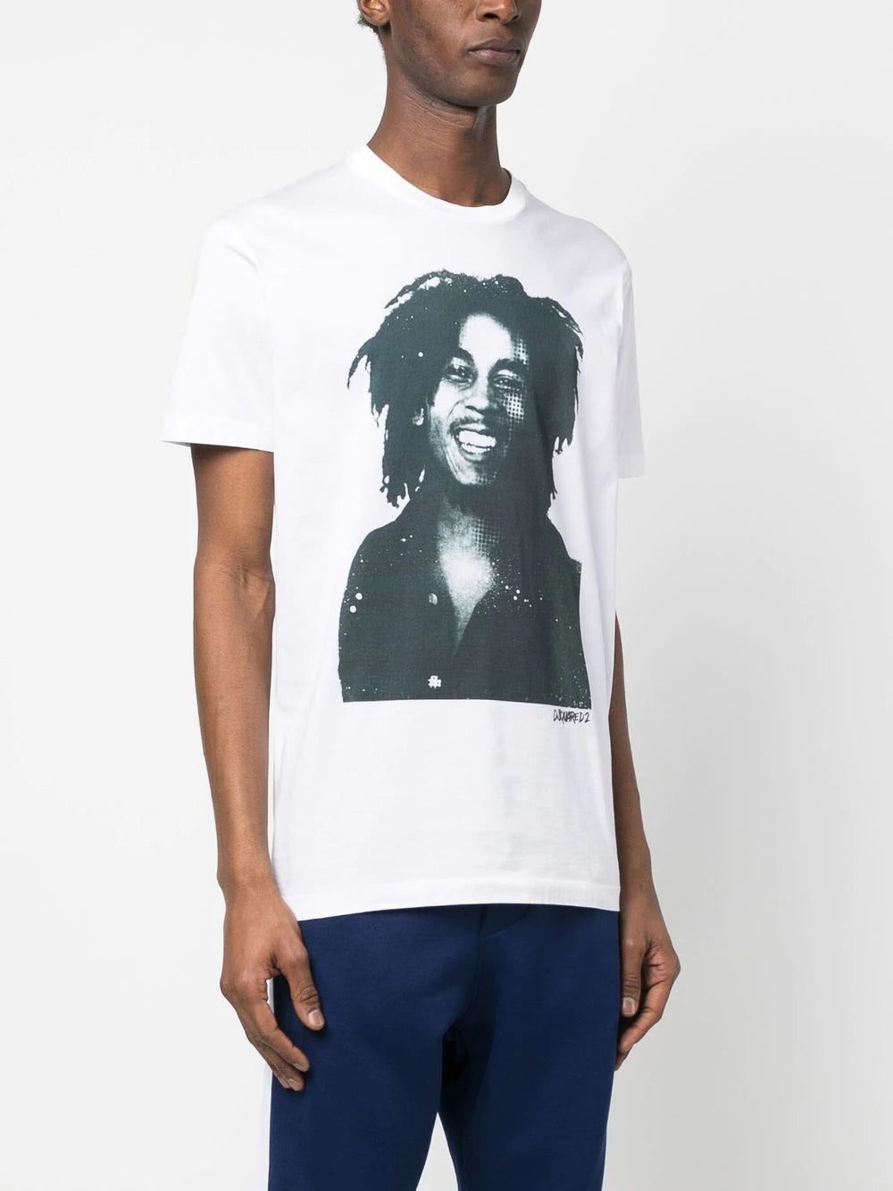 Dsquared2 Bob Marley quote t-shirt - Image 2
