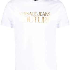 Versace Jeans Couture  foil logo cotton T-shirt