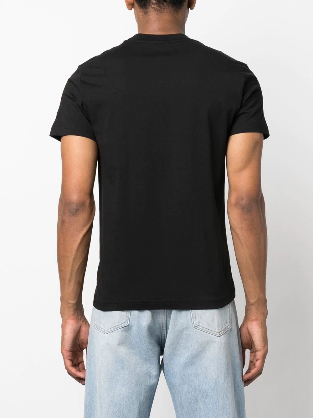 Versace Jeans Couture foil logo-print cotton T-shirt - Image 3