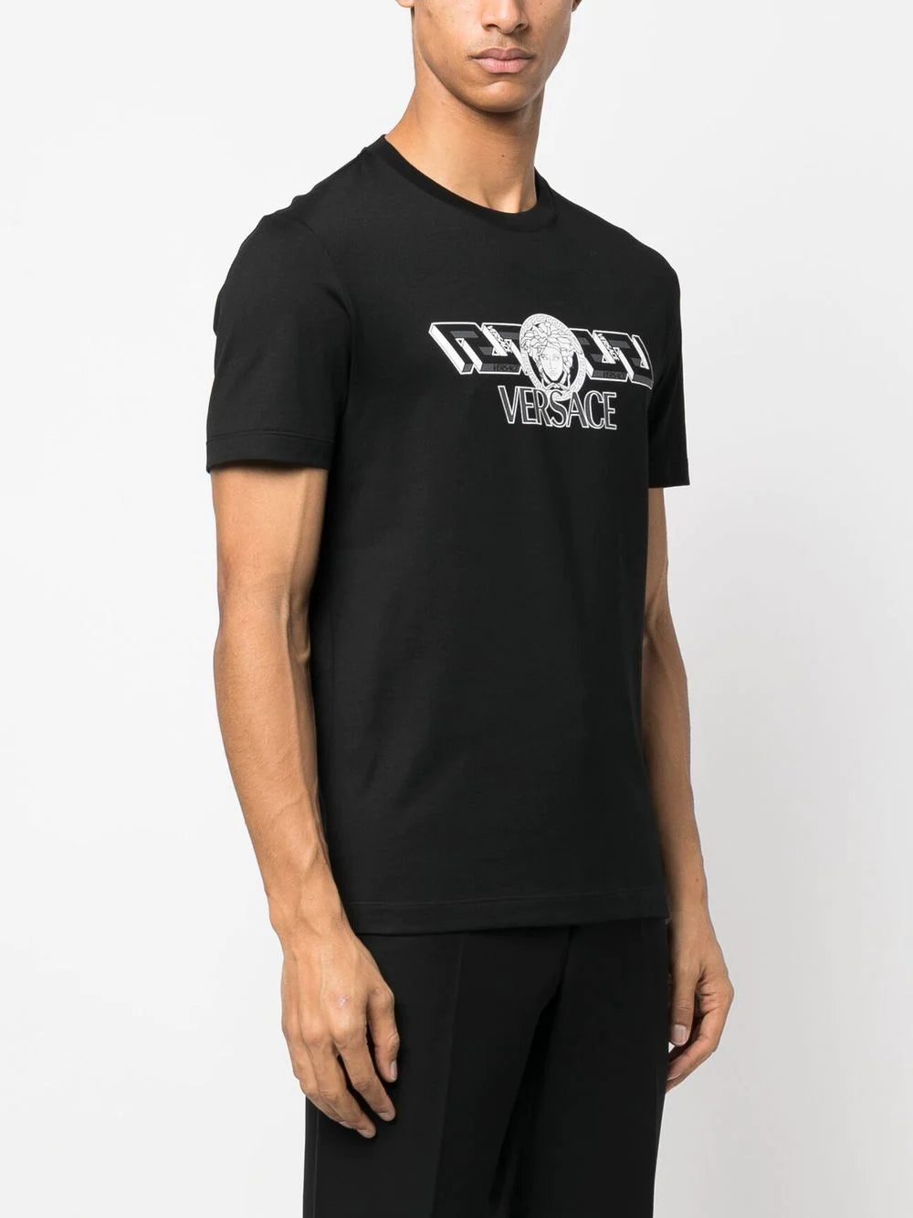 Versace logo-print T-shirt - Image 3