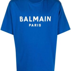 Balmain  logo-print short-sleeved T-shirt