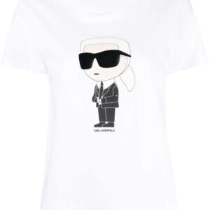 Karl Lagerfeld  Ikonik organic-cotton T-shirt