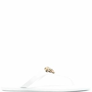 Versace  Medusa Head motif flip-flops