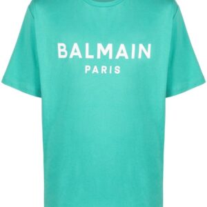 Balmain  logo-print short-sleeved T-shirt