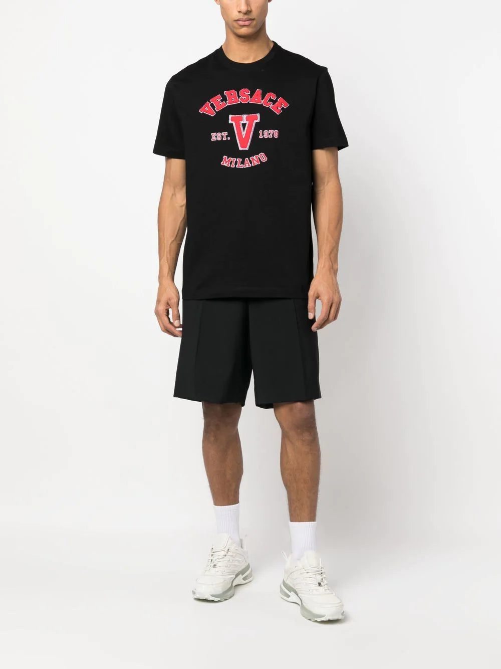 Versace logo appliqué T-shirt - Image 2