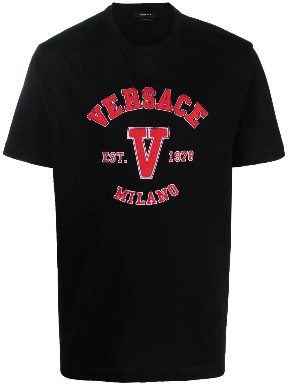 Versace logo appliqué T-shirt