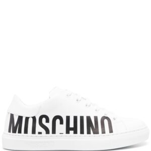 Moschino logo-print low-top sneakers