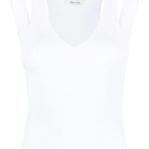 Alexander McQueen  cut-out sleeveless top