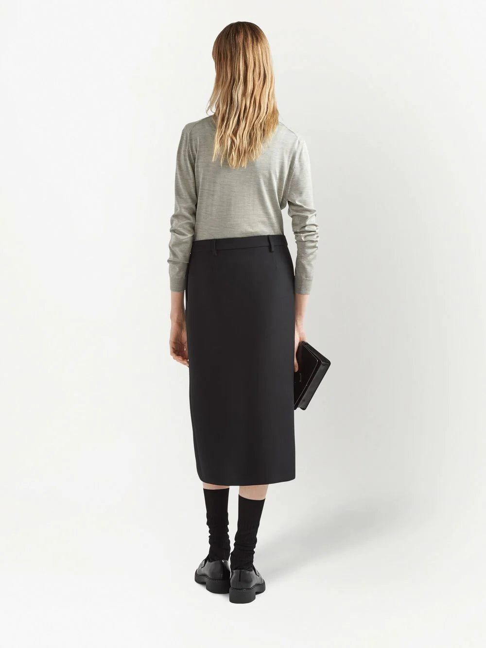 Prada tricotine midi skirt - Image 3