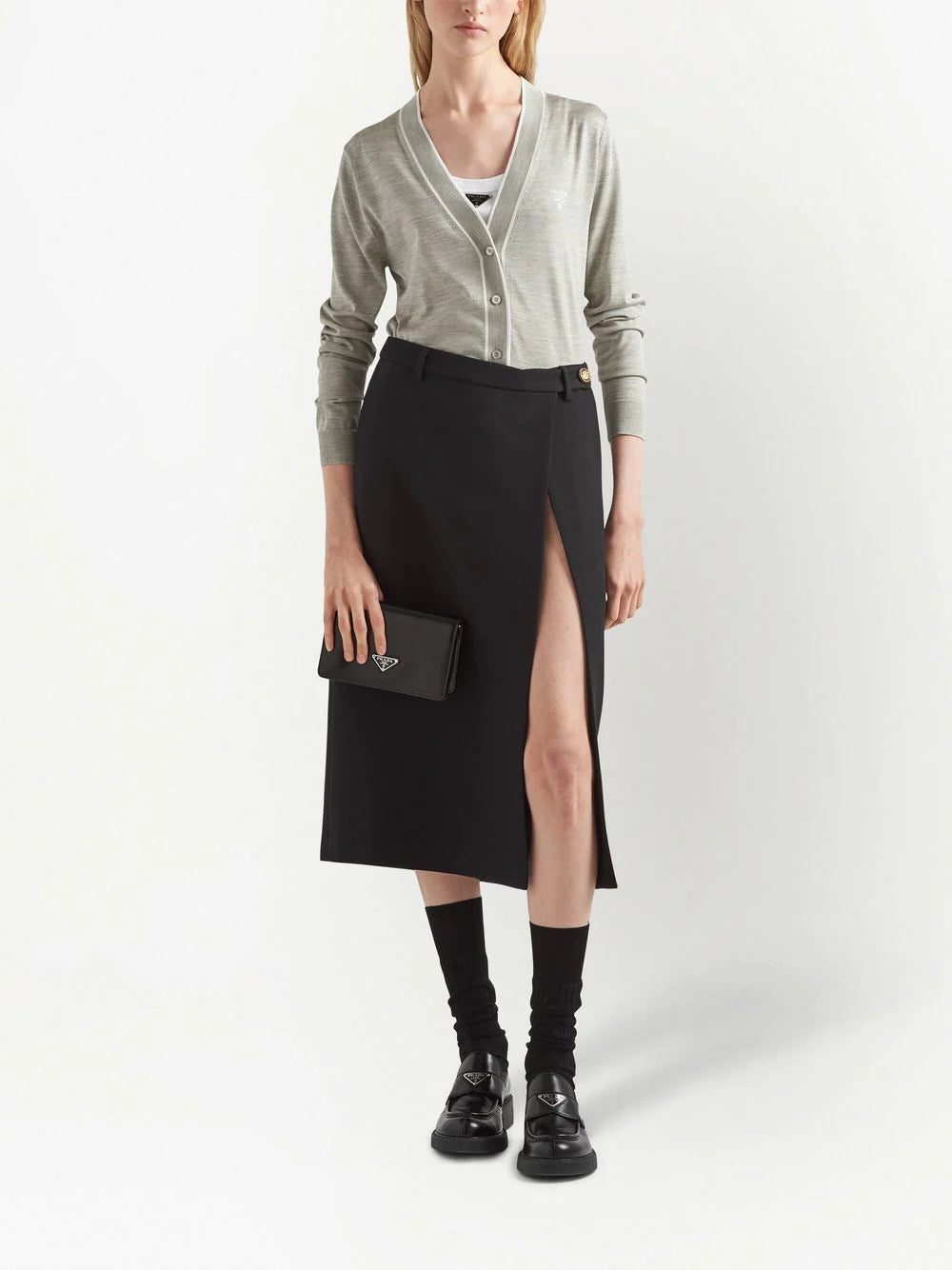 Prada tricotine midi skirt - Image 2