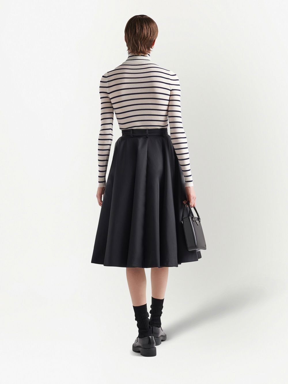 Prada pleated full skirt - Image 4