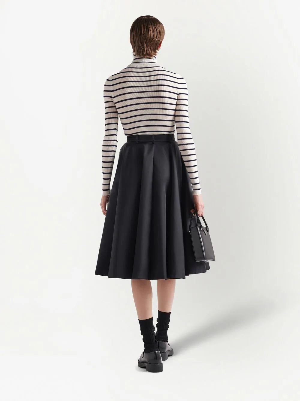 Prada pleated full skirt - Image 4