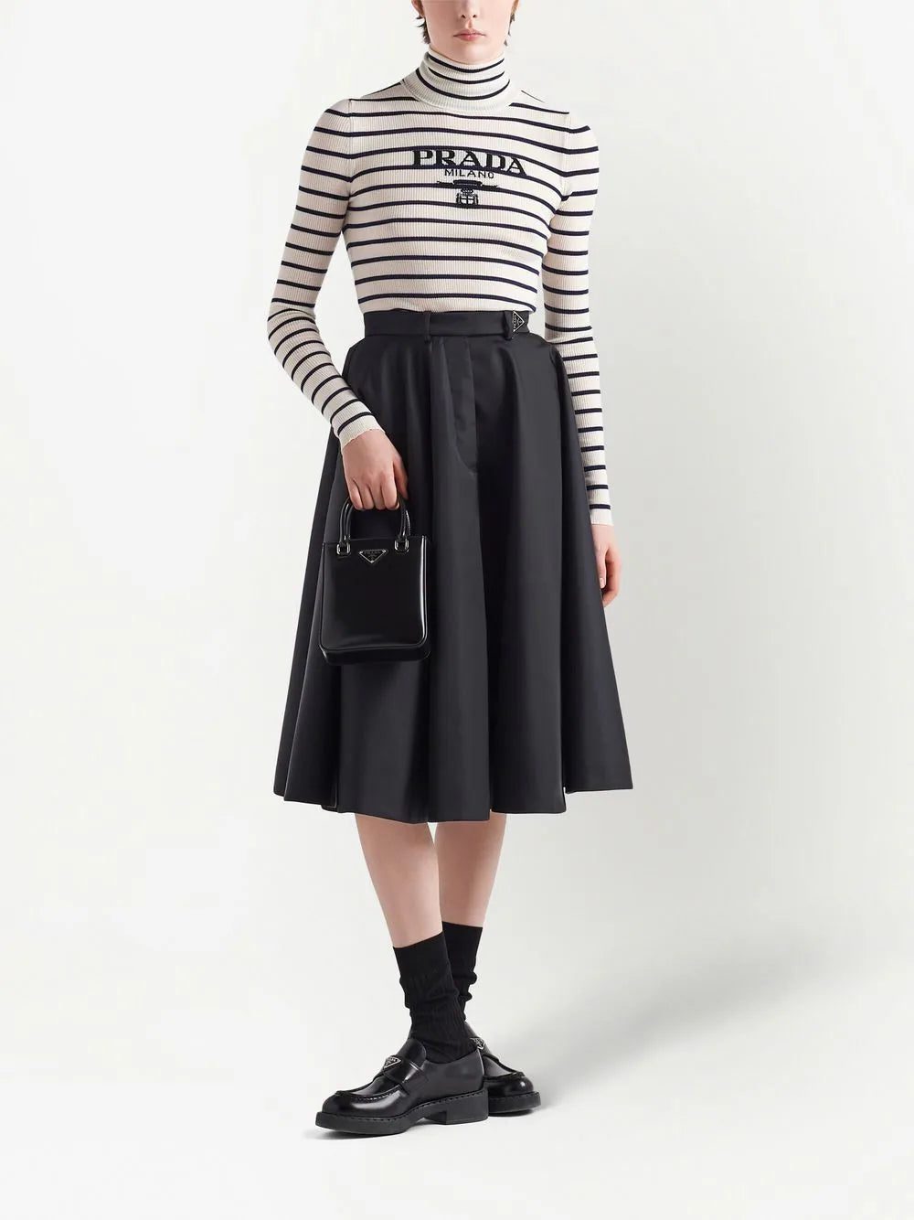 Prada pleated full skirt - Image 2
