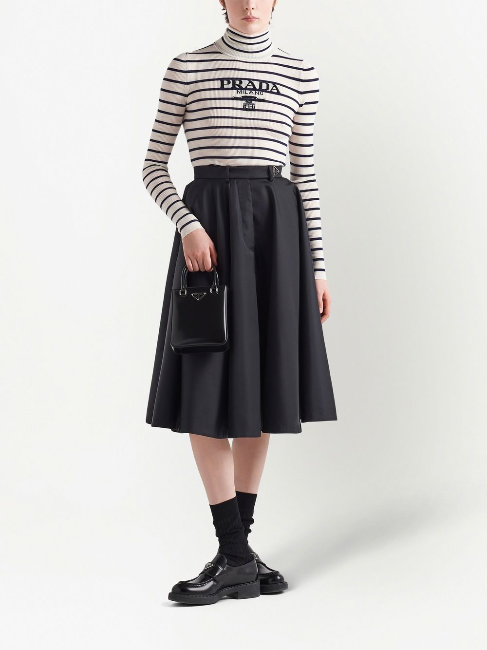 Prada pleated full skirt - Image 2