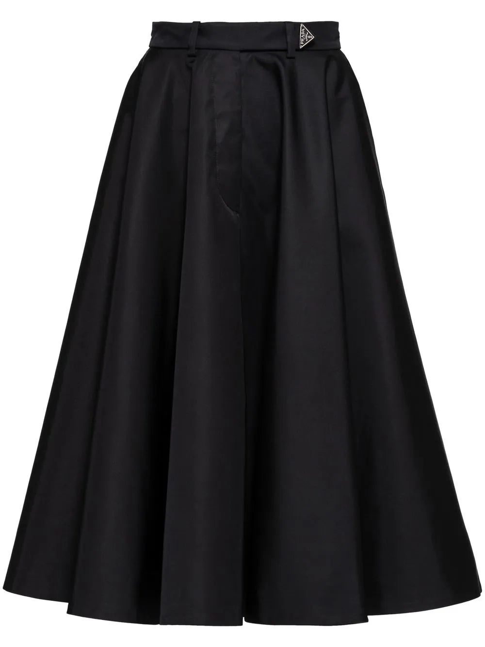 Prada pleated full skirt