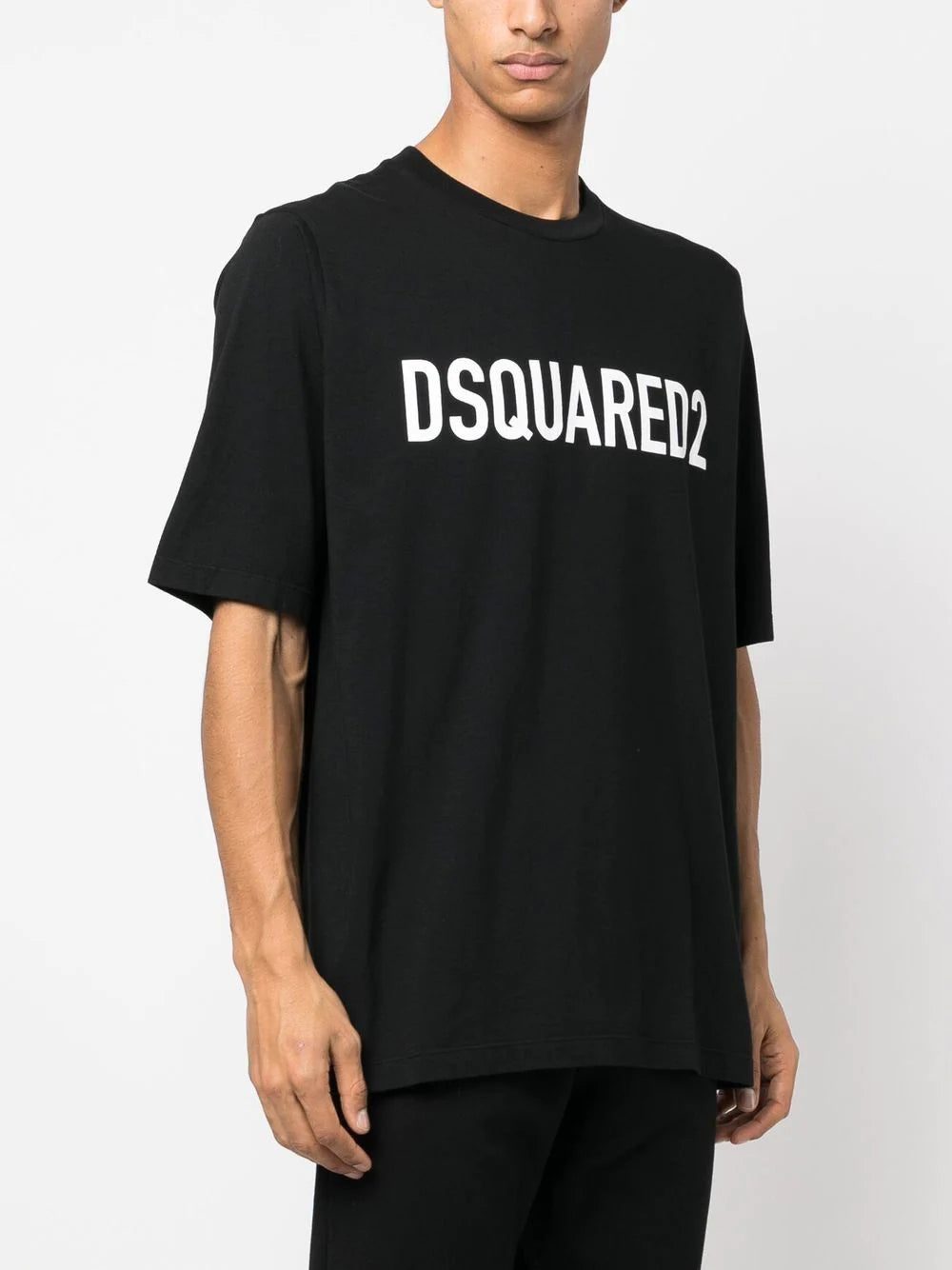 Dsquared2 logo print cotton T-shirt - Image 3