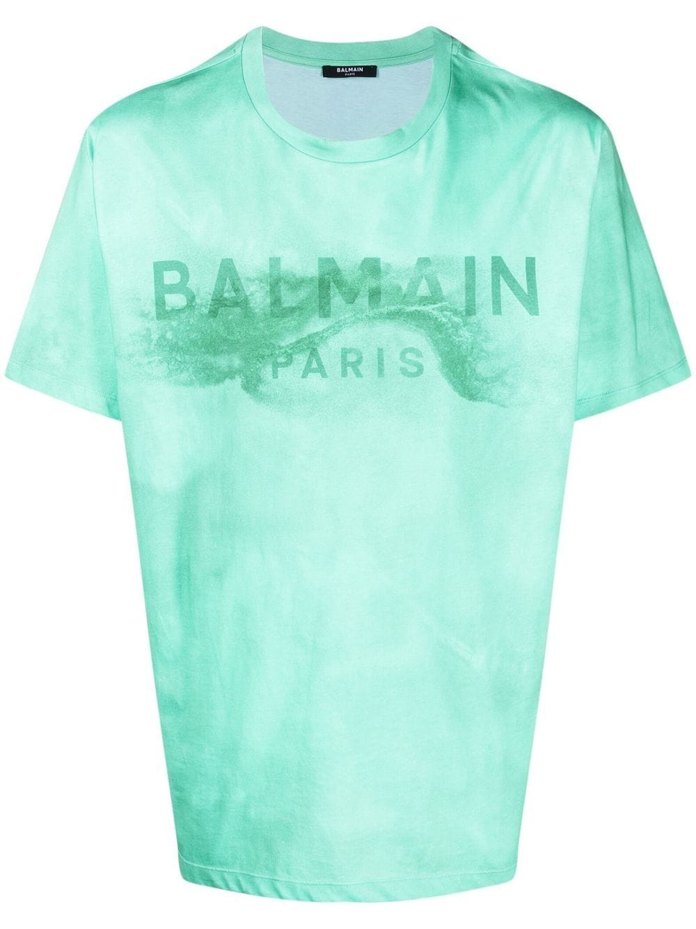 Balmain logo-print detail T-shirt