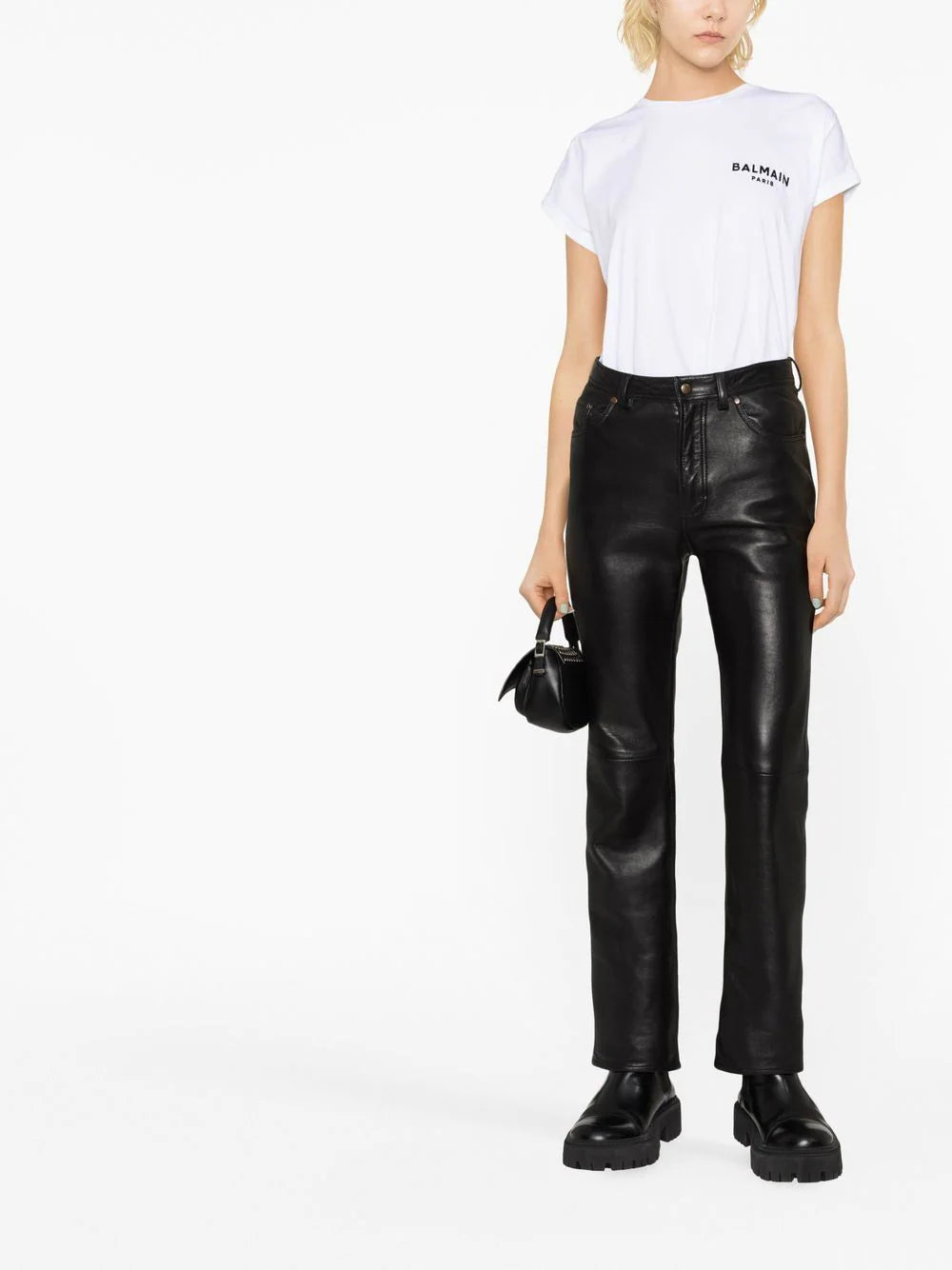 Balmain logo-print T-shirt - Image 2