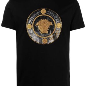 Versace  round-neck cotton T-shirt
