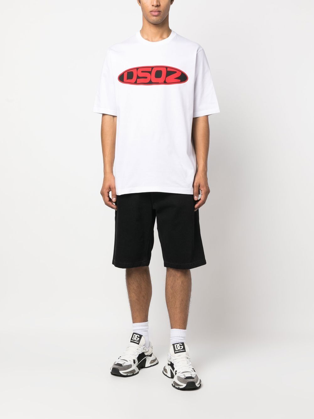 DSQUARED2 logo-print short-sleeve T-shirt - Image 2