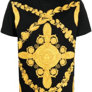 Versace  signature Greca-print T-shirt