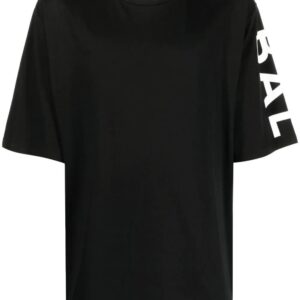 Balmain  oversized logo-print T-shirt