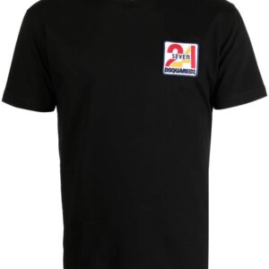 Dsquared2  logo-patch cotton T-shirt