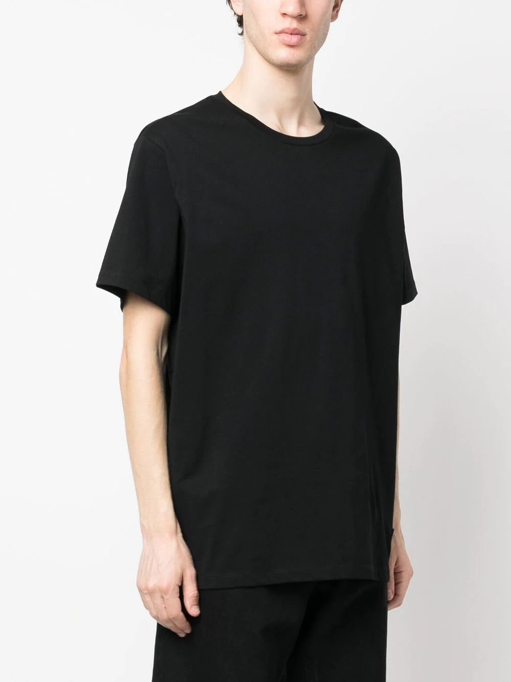 Balmain logo-patch crew-neck T-shirt - Image 3