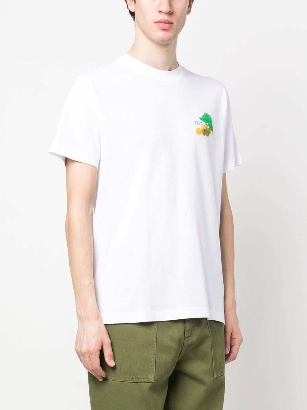 Off-White Brush Arrow logo-print T-shirt - Image 4