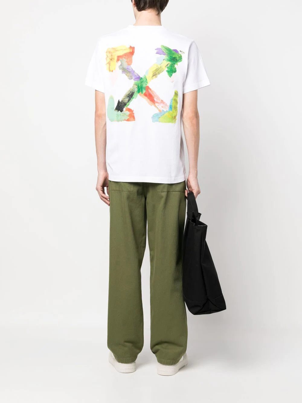 Off-White Brush Arrow logo-print T-shirt - Image 2