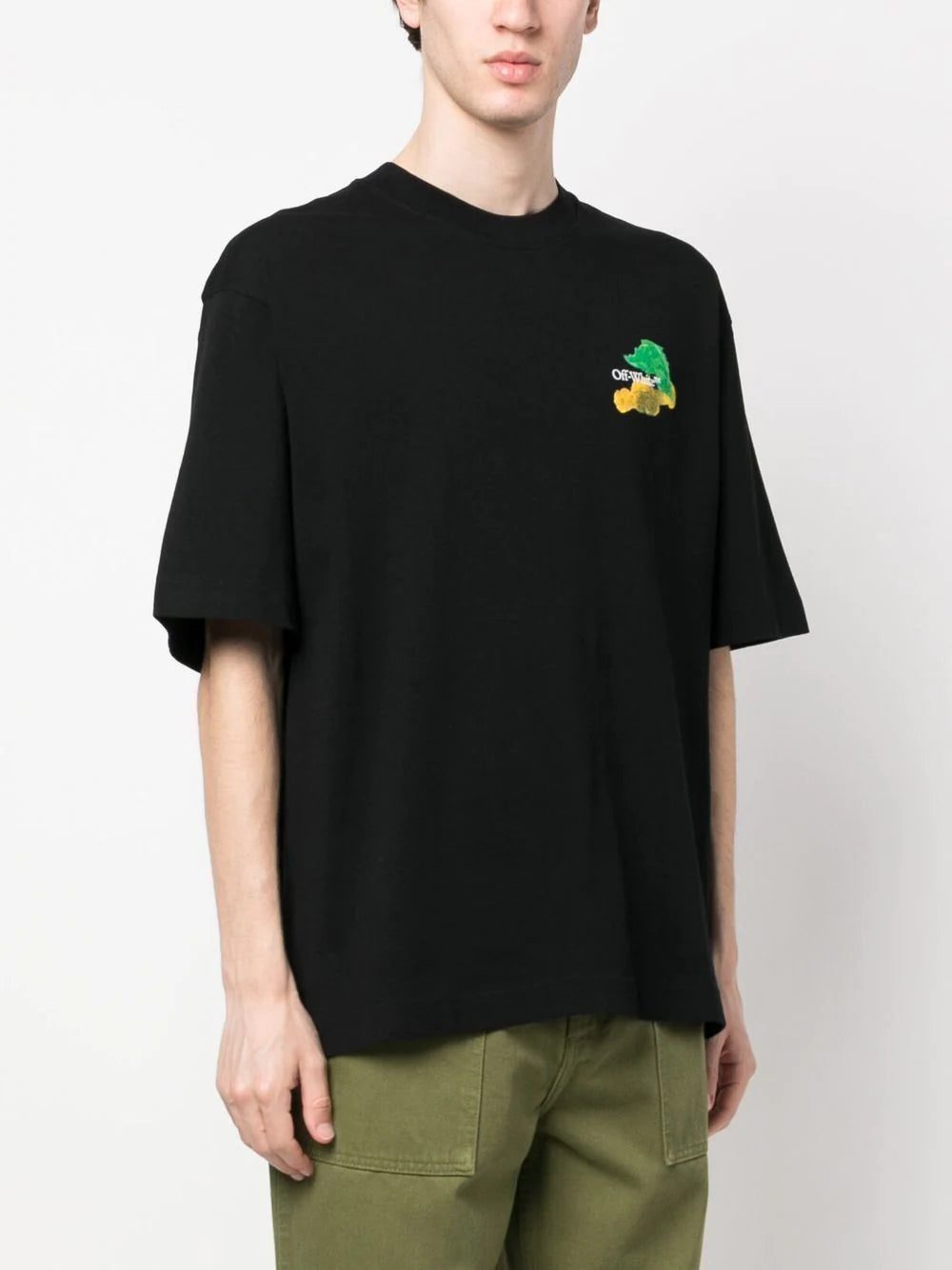 Off-White Brush Arrow logo-print T-shirt - Image 4