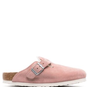 Birkenstock side buckle-fastening slides