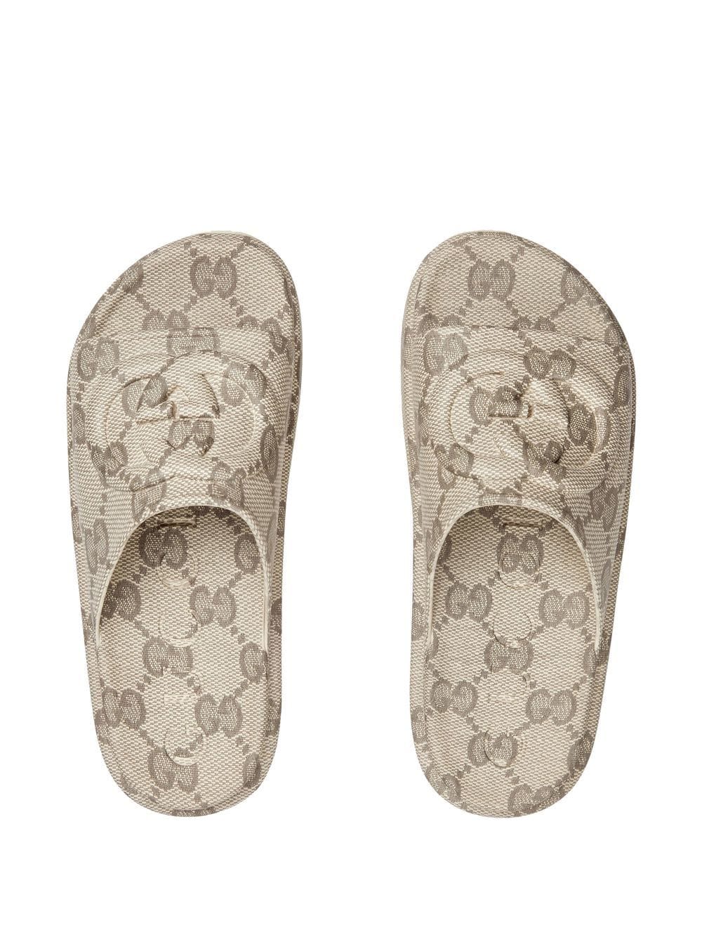 Gucci Interlocking G-print slides - Image 4
