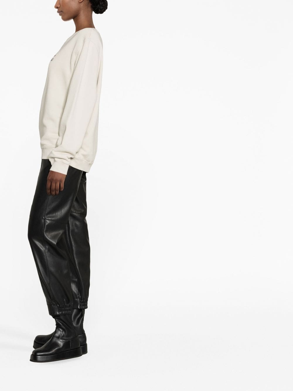 Off-White slogan-print sweatshirt - Image 3