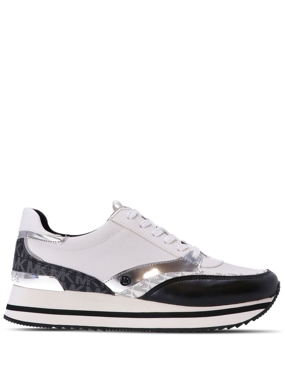 Michael Kors monogram-detail low-top sneakers