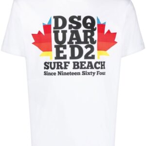 DSQUARED2 logo-print cotton T-shirt