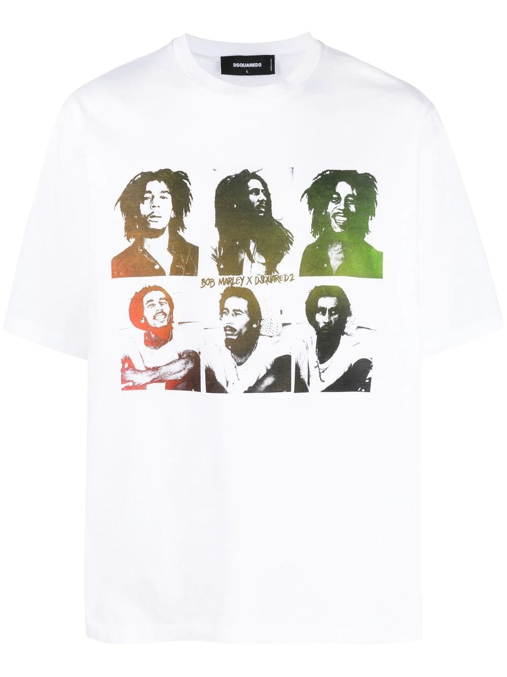 Dsquared2 Bob Marley printed T-shirt