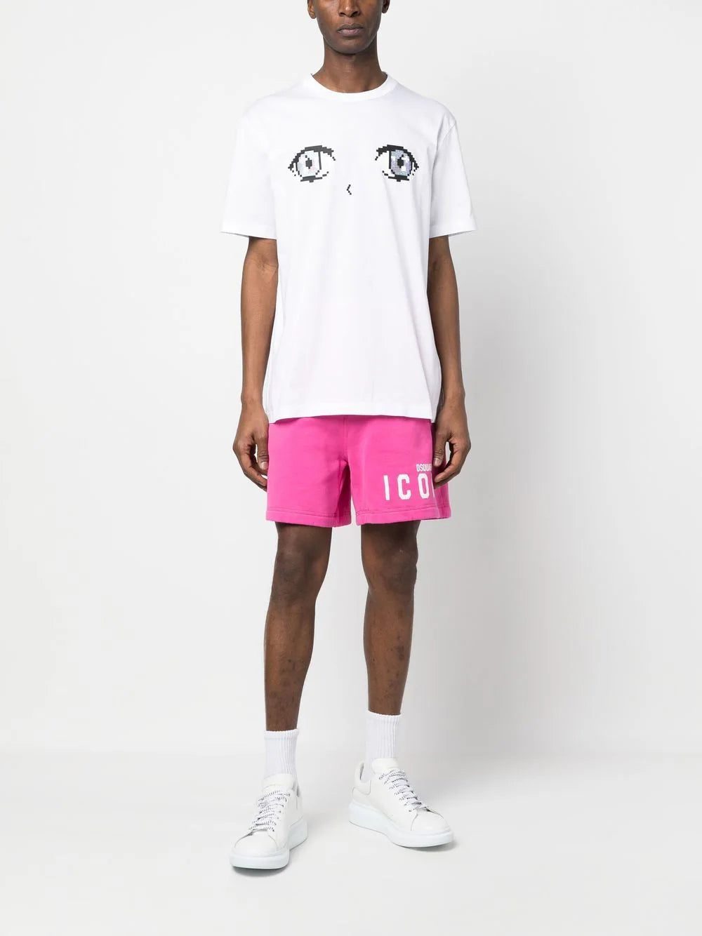 Dsquared2 pixel eye-print T-shirt - Image 2