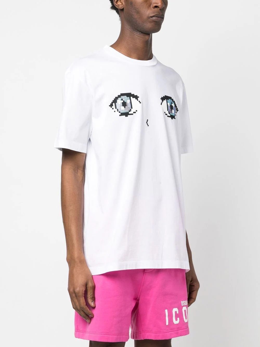 Dsquared2 pixel eye-print T-shirt - Image 3