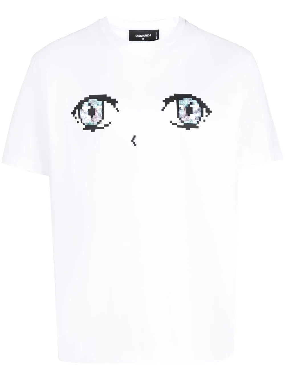 Dsquared2 pixel eye-print T-shirt