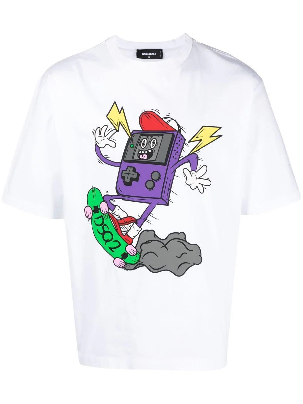 Dsquared2 cartoon-print short-sleeve T-shirt
